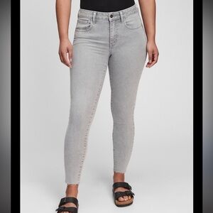 Gap Gray Velvet Denim